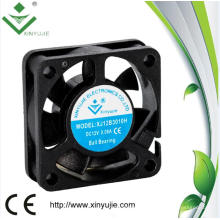 Mini ventilateur de refroidissement de CC 30X30X10mm pour l&#39;alimentation d&#39;énergie d&#39;UPS